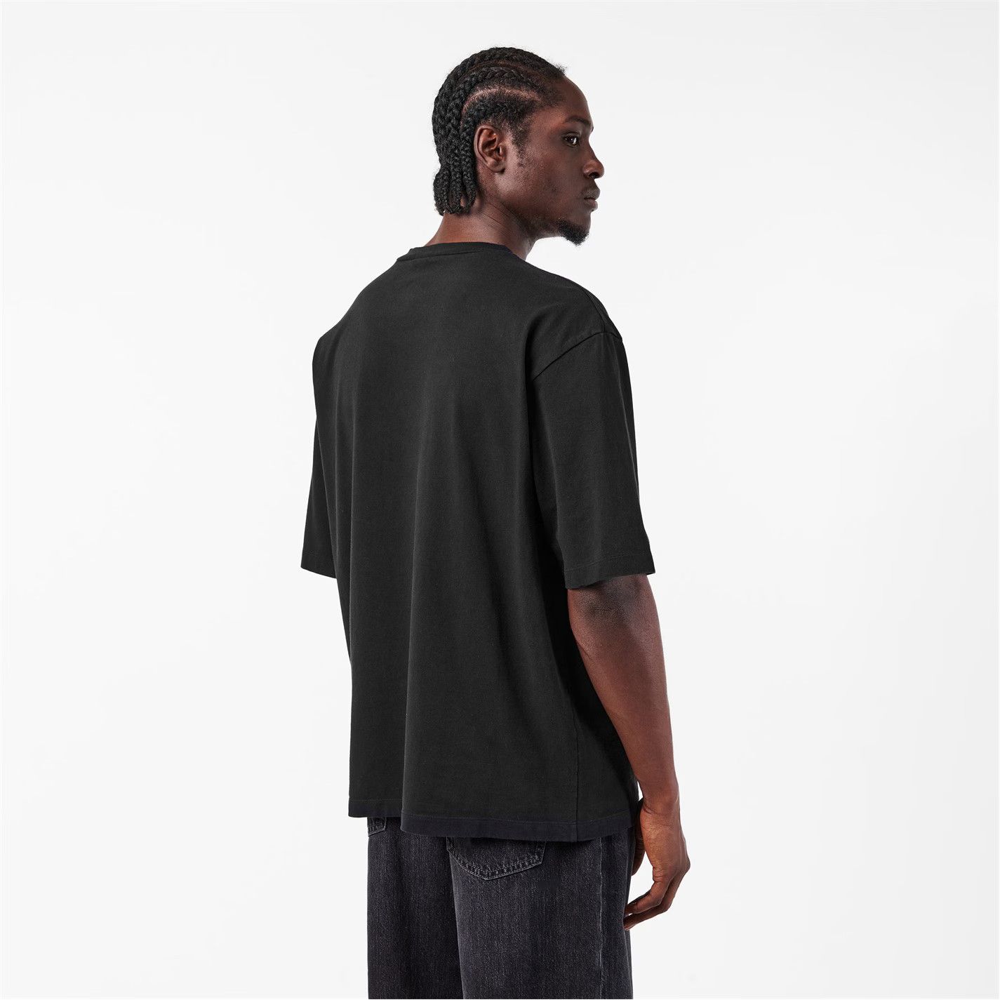 Dsquared2 o1g2r1mq0426 Oversized T-Shirt in Black Size US XL / EU 56 / 4 - 4 Thumbnail