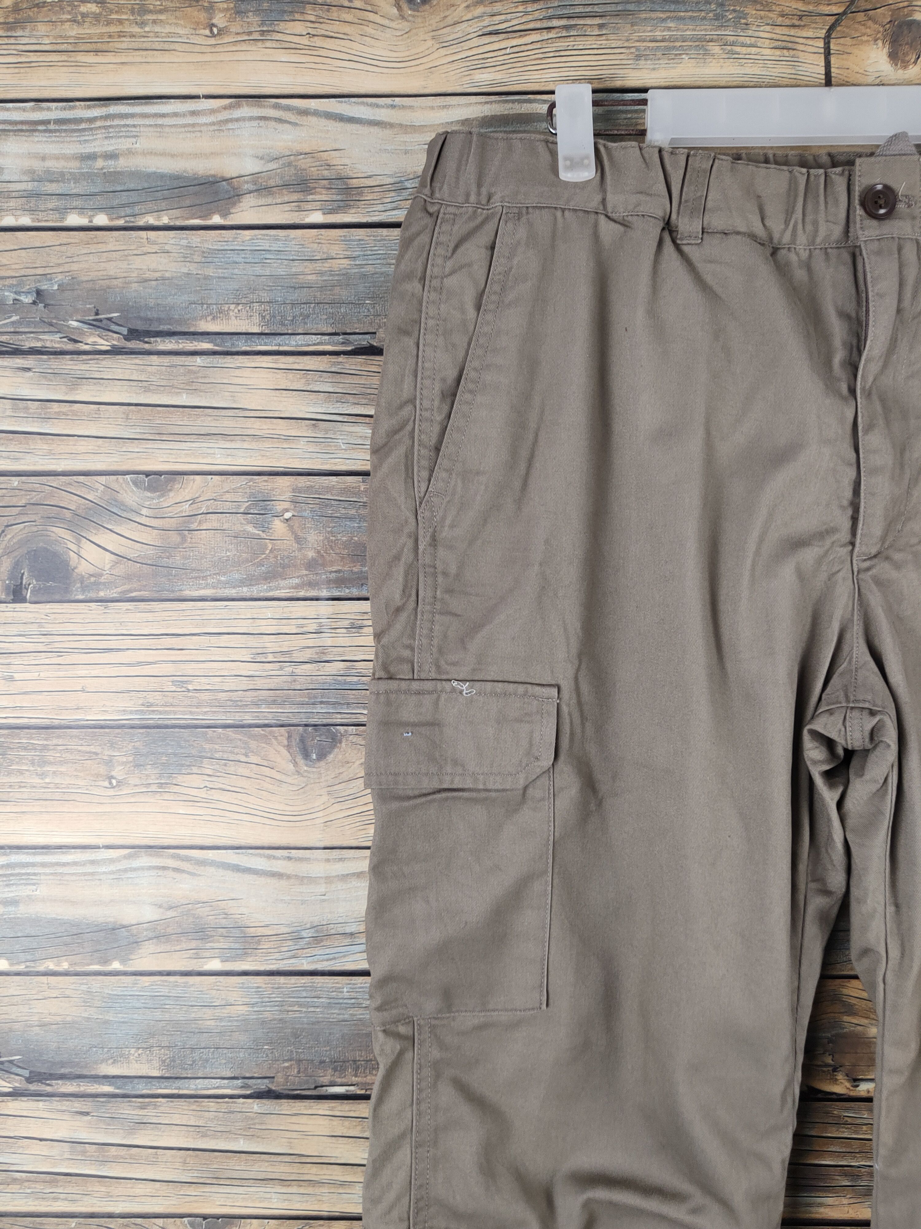 Japanese Brand DL Japanese Brand Beige Multipocket Cargo Pants #2390 Size US 34 / EU 50 - 3 Thumbnail
