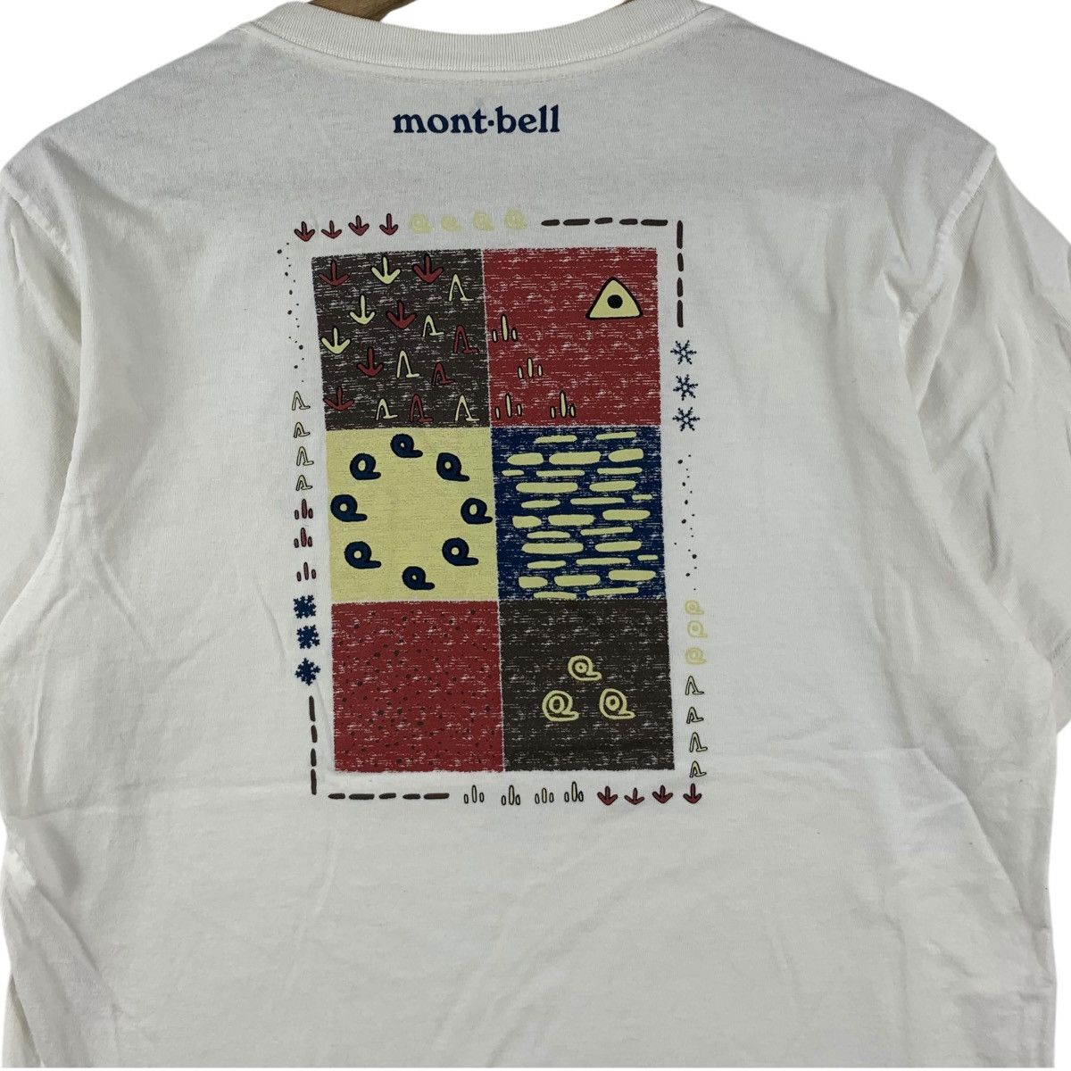 Montbell MONTBELL USA OUTDOOR Maps Symbol Terrain Tee Shirt Top Size US M / EU 48-50 / 2 - 6 Thumbnail