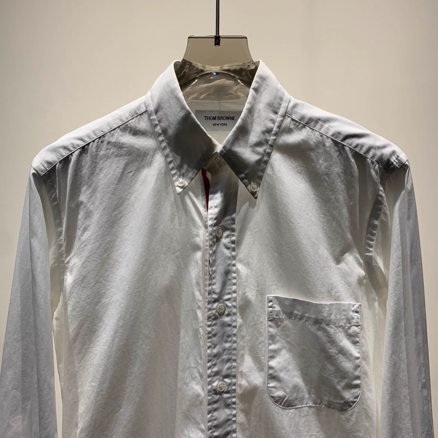 Thom Browne TB Classic Stripe White Shirt Size 2 Size US M / EU 48-50 / 2 - 3 Thumbnail