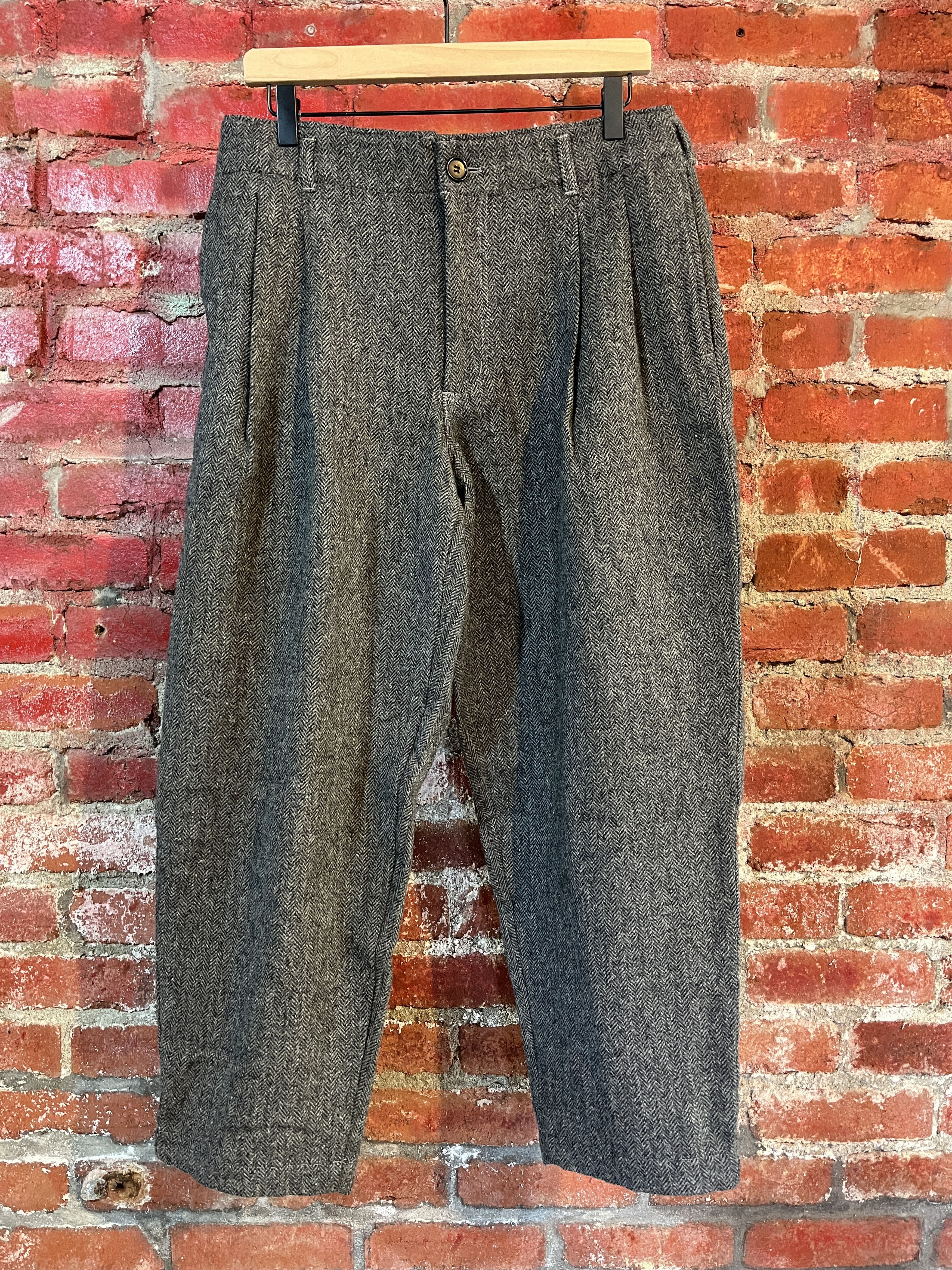 Comme des Garcons SHIRT Comme des Garcons Shirt Wool Harringbone Pants Size US 32 / EU 48 - 1 Thumbnail