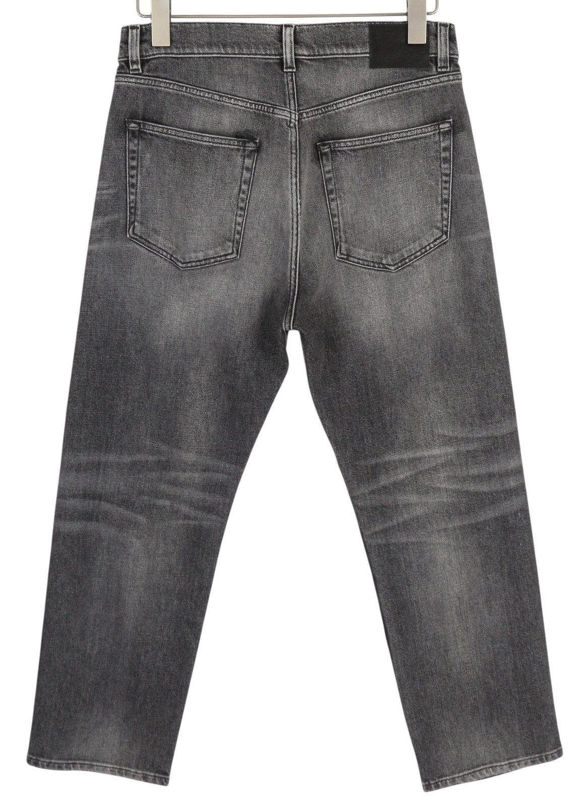 R13 BOYFRIEND 27 Vintage Grey Washed Zip Ankle 85463 Size 27" / US 4 / IT 40 - 2 Thumbnail