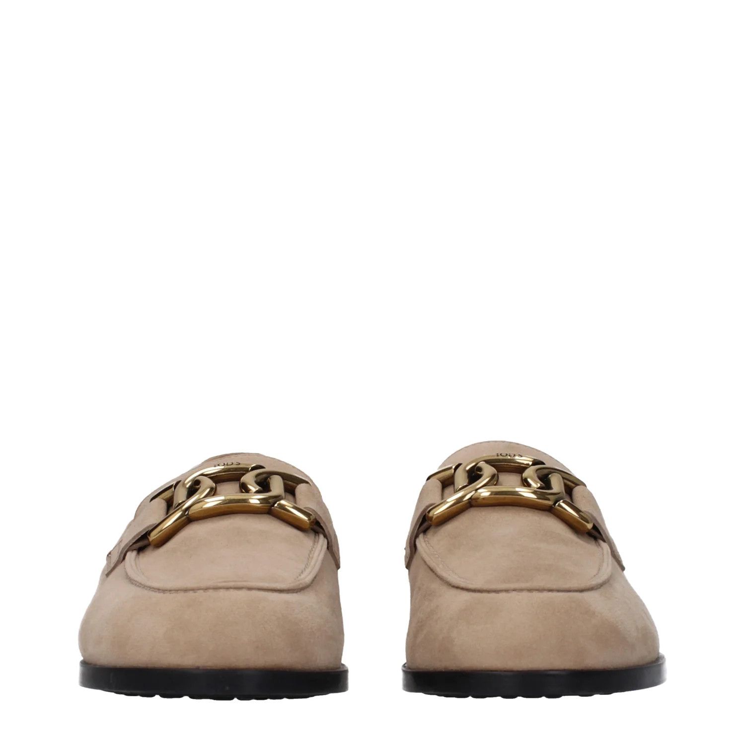Tod's ob1o1e1224 Suede Loafers in Beige Size US 8.5 / IT 38.5 - 3 Thumbnail