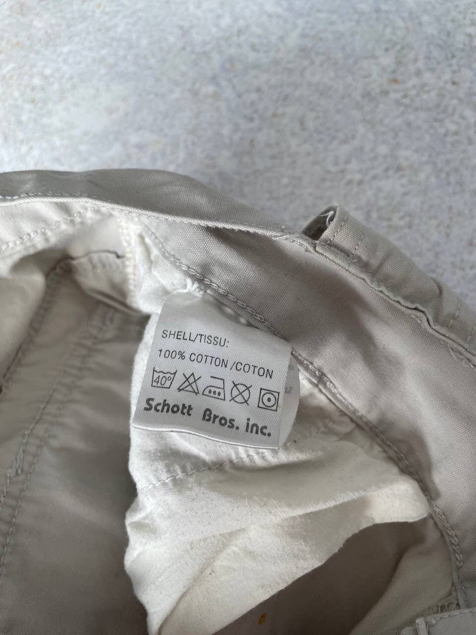 Schott Vintage 90s Schott Cargo Parachute Baggy Transformer Pants Size US 34 / EU 50 - 15 Thumbnail