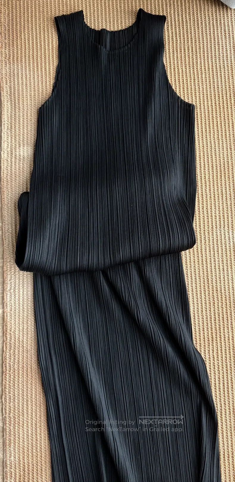 Issey Miyake Issey Miyake Classic Black Dress Size XL / US 12-14 / IT 48-50 - 3 Thumbnail