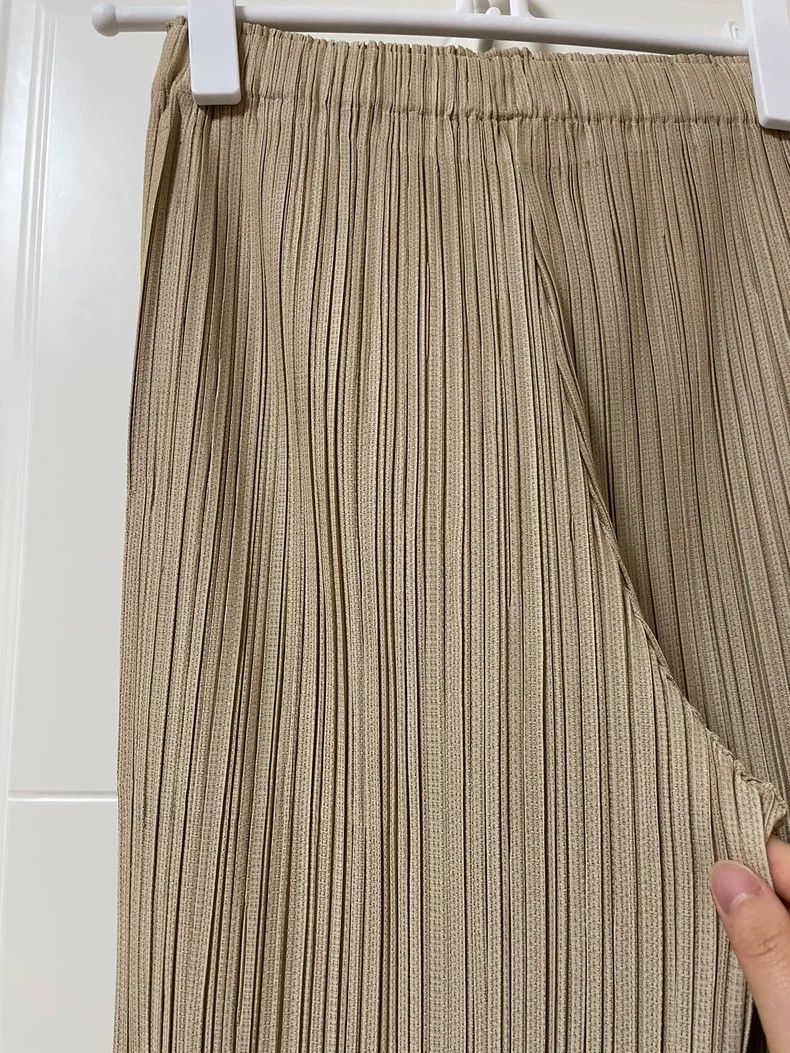 Issey Miyake Issey Miyake size:1 Beige pleated pants Size 42" / US 20 - 4 Thumbnail
