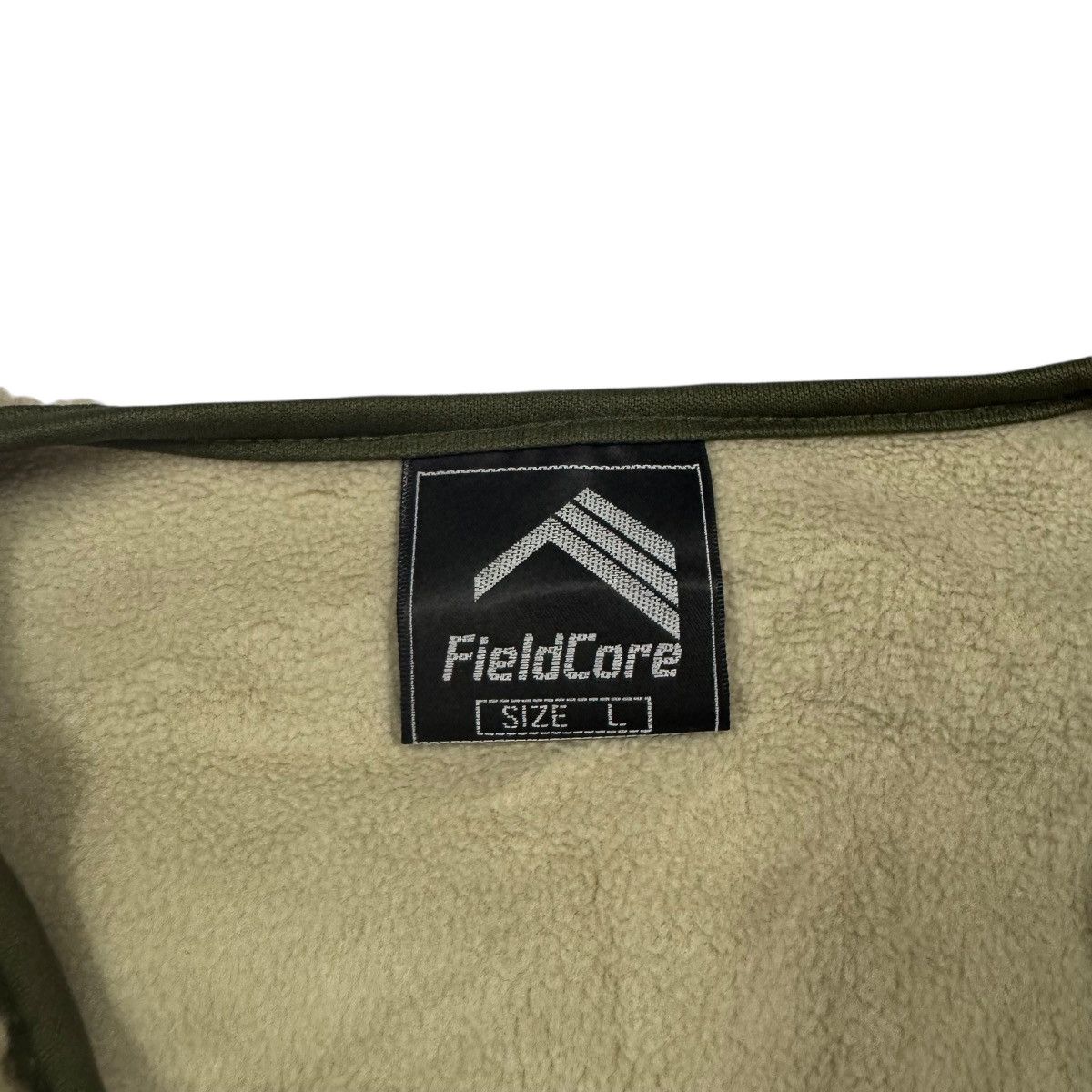 Japanese Brand Fieldcore Wool Boa Fleece Field Cardigan Remover Sleeve Size US L / EU 52-54 / 3 - 13 Thumbnail