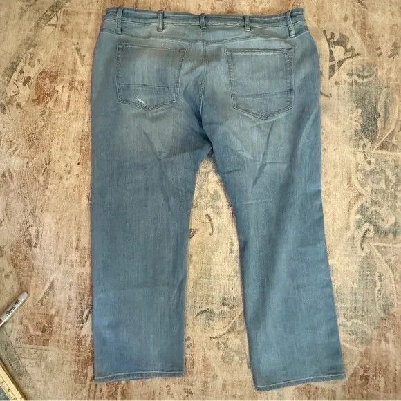 Arizona Jean Co. Arizona Men's Athletic Tapered Distressed Denim Jeans 48x29 Size US 44 / EU 60 - 2 Thumbnail