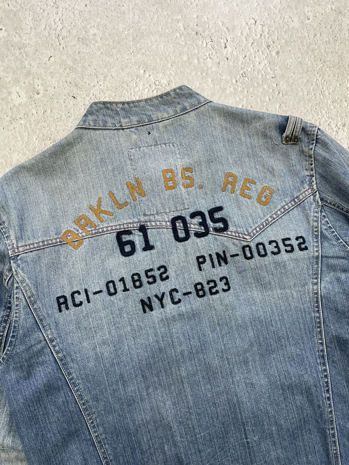 Diesel Diesel style distressed denim zipper jacket y2k hype Size US M / EU 48-50 / 2 - 11 Thumbnail