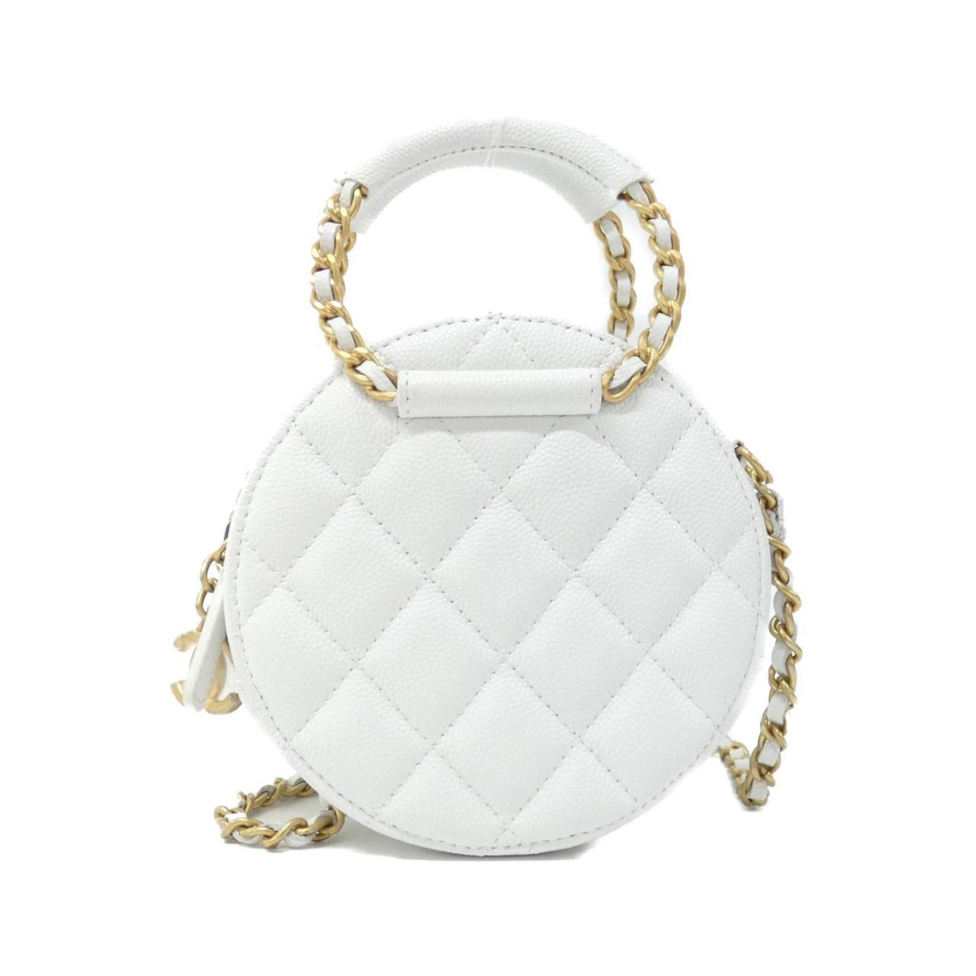Chanel Ap1176 Shoulder Bag in White, Women's
