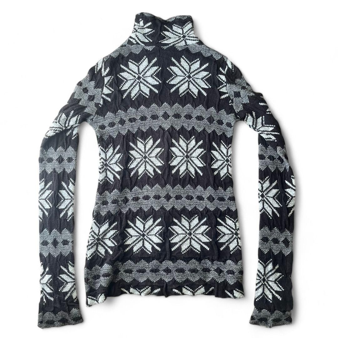 Raf Simons Raf Simons - M AW03 Nordic Oversized Knit Sweater Size US M / EU 48-50 / 2 - 2 Thumbnail