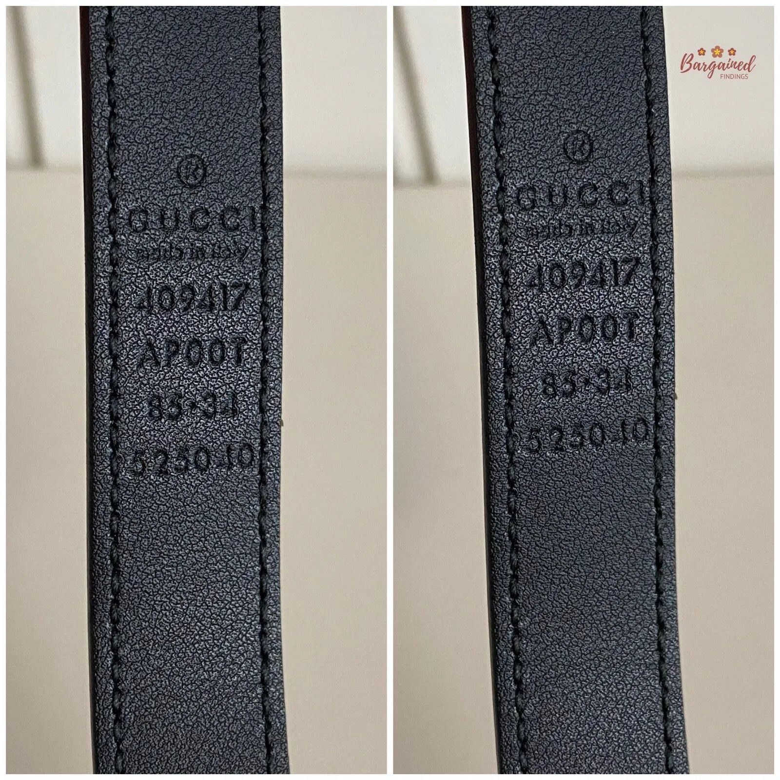 Gucci Gucci Smooth Leather Slim Signature Double G Buckle Belt Size 30 - 9 Thumbnail