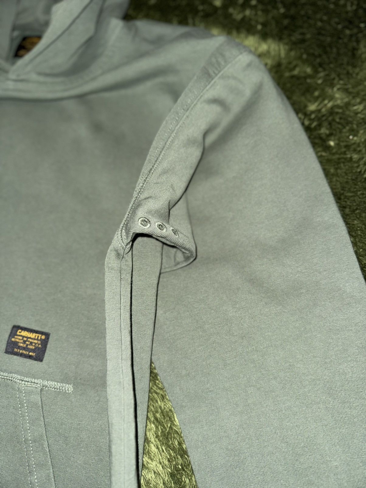 Carhartt Wip [S] Carhartt WIP Military Tape Hoodie Olive Size US S / EU 44-46 / 1 - 4 Thumbnail