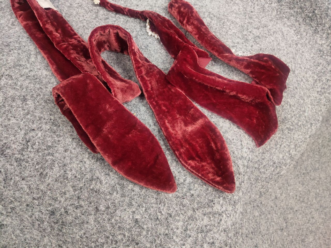 Japanese Brand Peng Tai Silk Hair band tie velvet Accessories Collection Size ONE SIZE - 12 Thumbnail