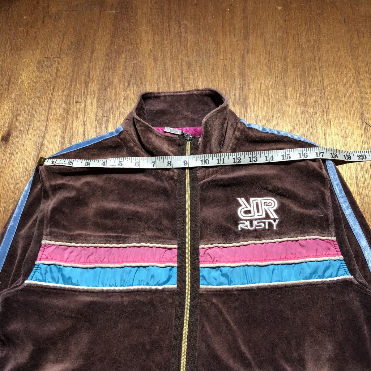 Rusty × Vintage Vintage Y2K Rusty Zipper Sweater Size M / US 6-8 / IT 42-44 - 12 Thumbnail