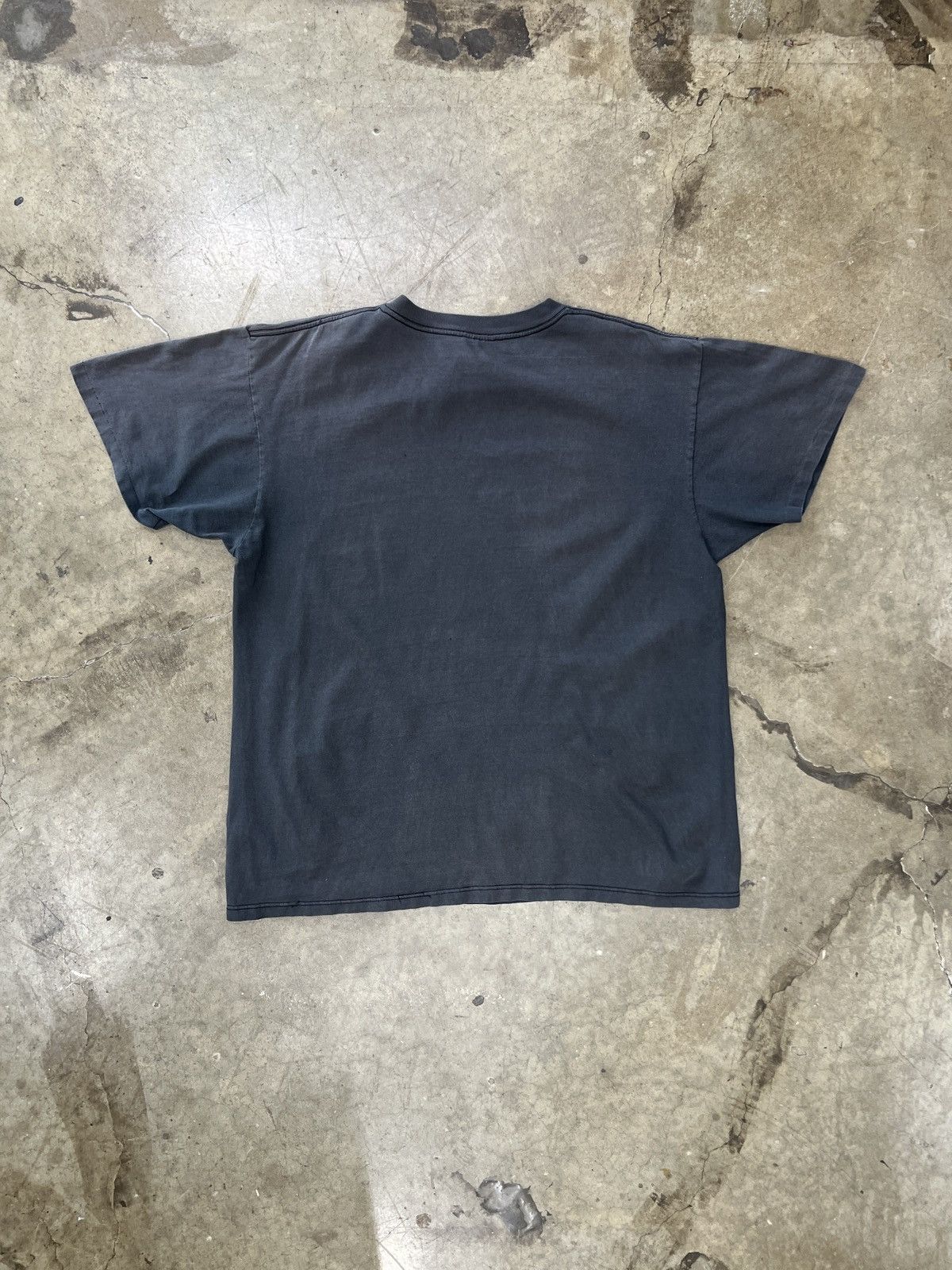 Vintage Vintage 3D Emblem Grey Wolf Nature Single Stitch Tee XL Size US XL / EU 56 / 4 - 4 Thumbnail