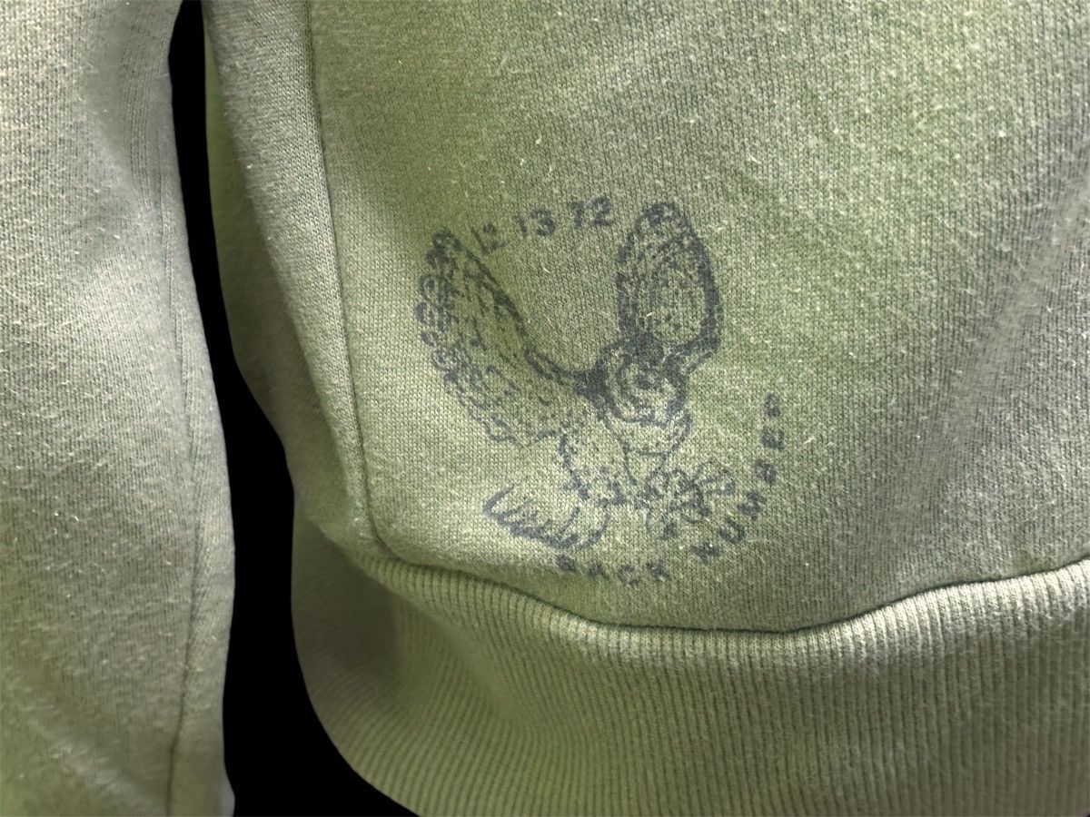 Japanese Brand Back Number Hoodie Zipped Sweatshirt Size US L / EU 52-54 / 3 - 6 Thumbnail