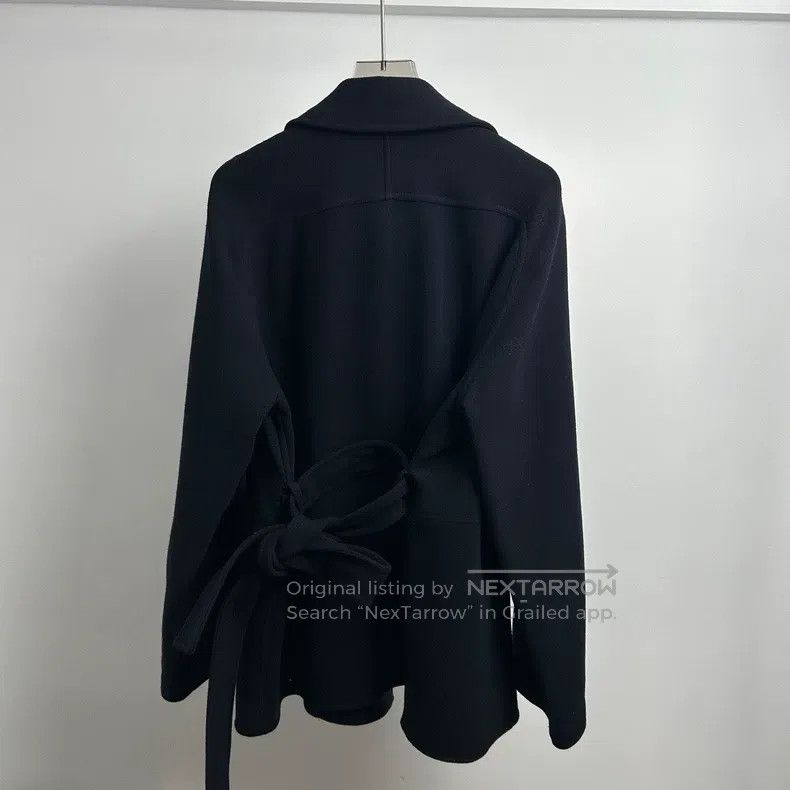 Hermes Hermes Navy Blue Lapel Slim Fit Jacket Size XS / US 0-2 / IT 36-38 - 2 Thumbnail
