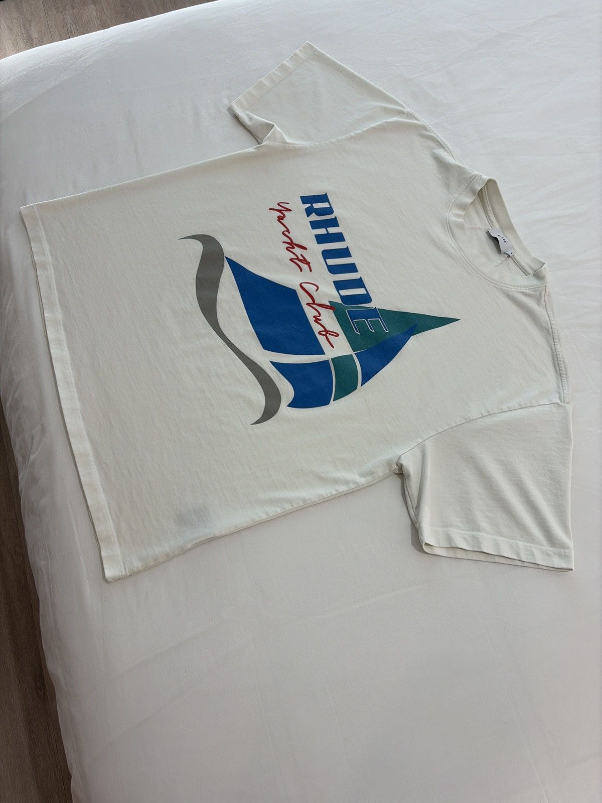 Rhude Rhude Yacht Club Sailboat Tee Size US XL / EU 56 / 4 - 3 Thumbnail