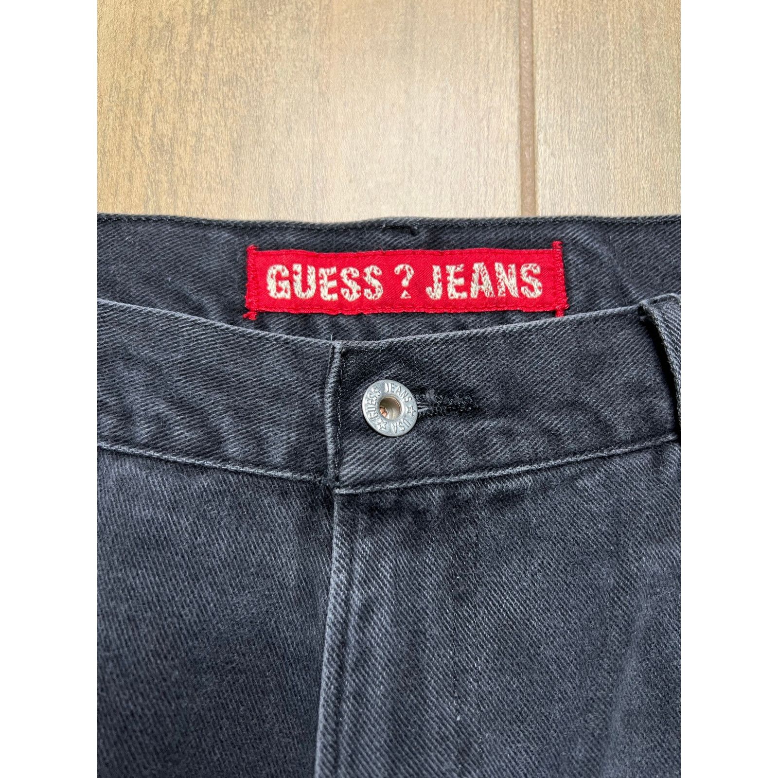Guess Vintage Guess Jeans Black Denim Pants Mens 40x30 Y2K baggy Size US 40 / EU 56 - 3 Thumbnail