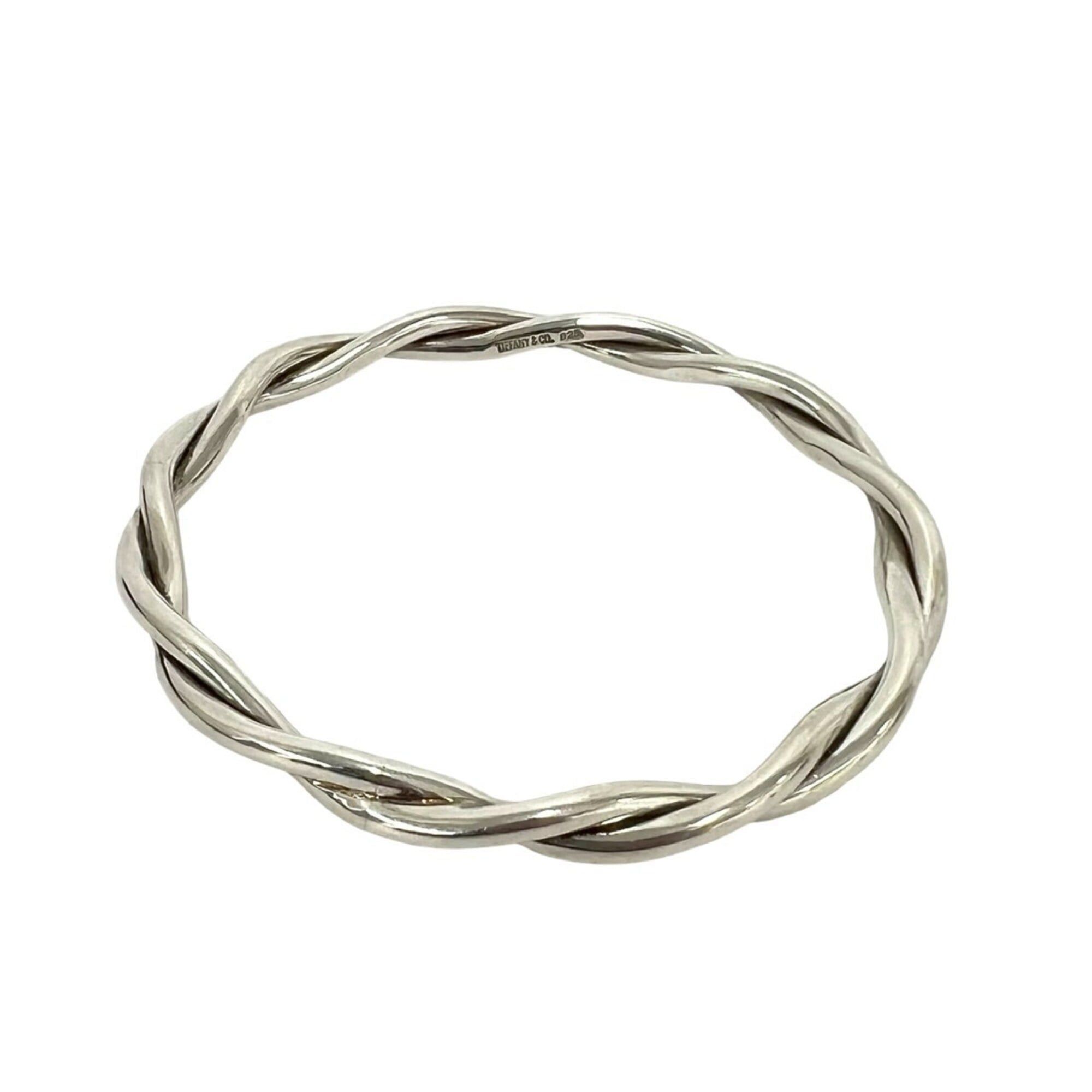 Tiffany & Co. TIFFANY&Co. Tiffany Vintage Twist Bangle, Sterling Silver 925 Bracelet, 31706 Size ONE SIZE - 1 Thumbnail