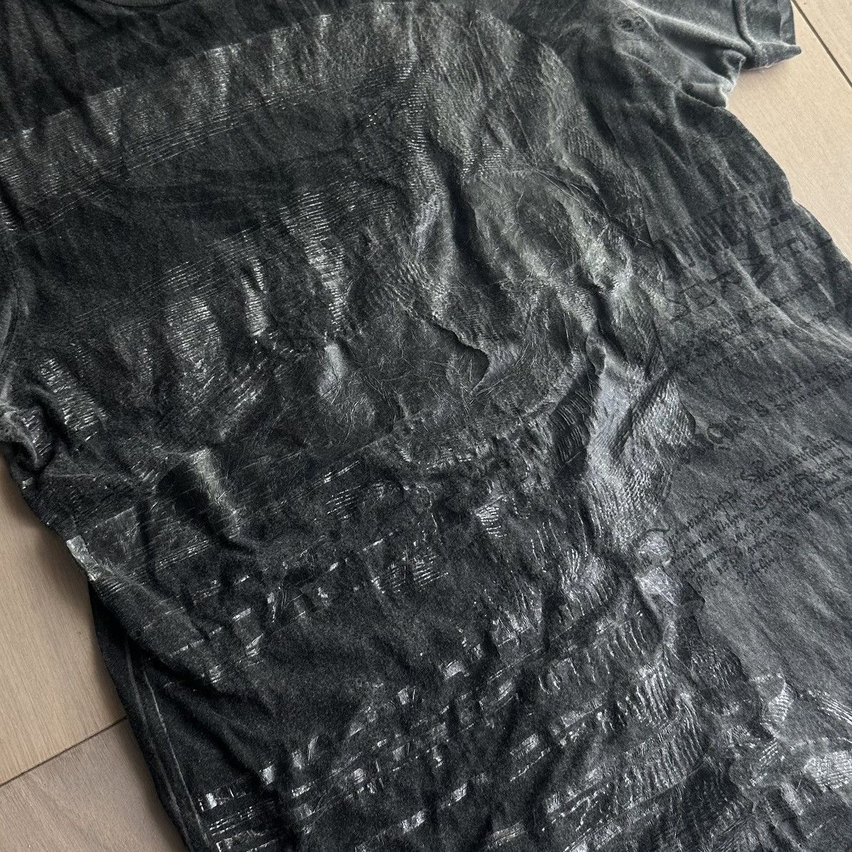 Salvage Foil Burnout Effect T-Shirt Size US M / EU 48-50 / 2 - 2 Thumbnail