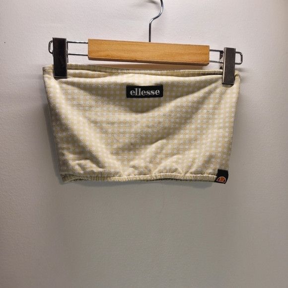 Ellesse Ellesse Strapless Crop Top - Size 6 Size M / US 6-8 / IT 42-44 - 1 Thumbnail