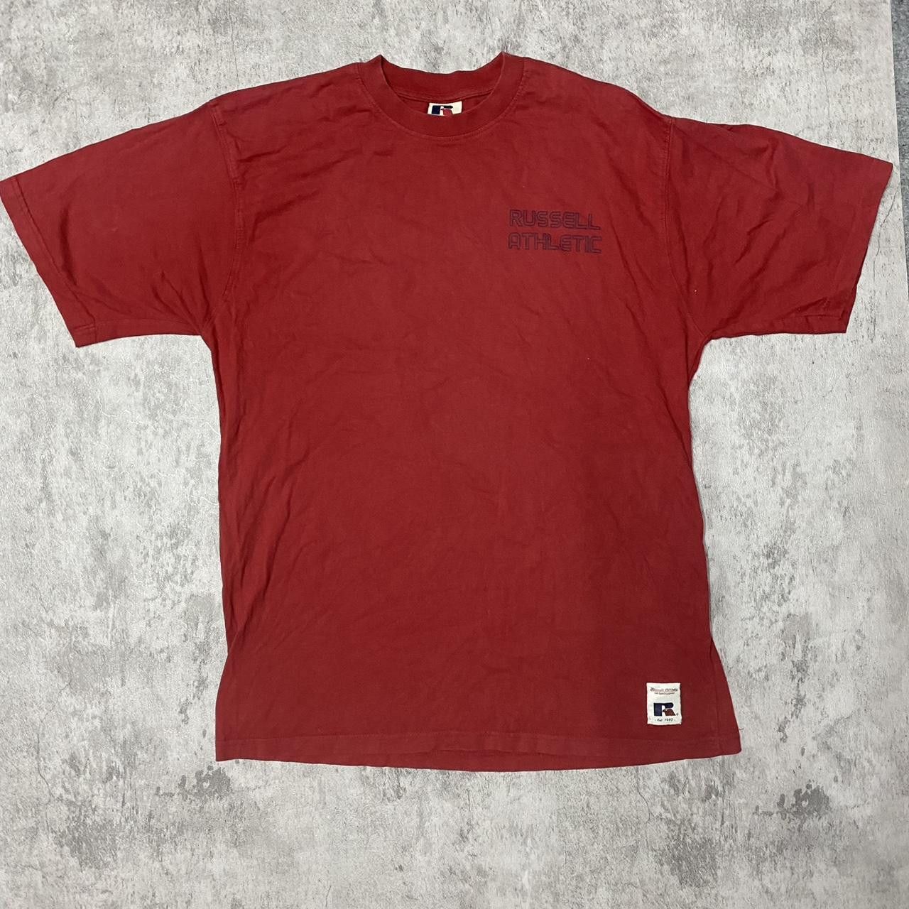 Other Russell Athletic red cotton t-shirt Size US XL / EU 56 / 4 - 1 Thumbnail