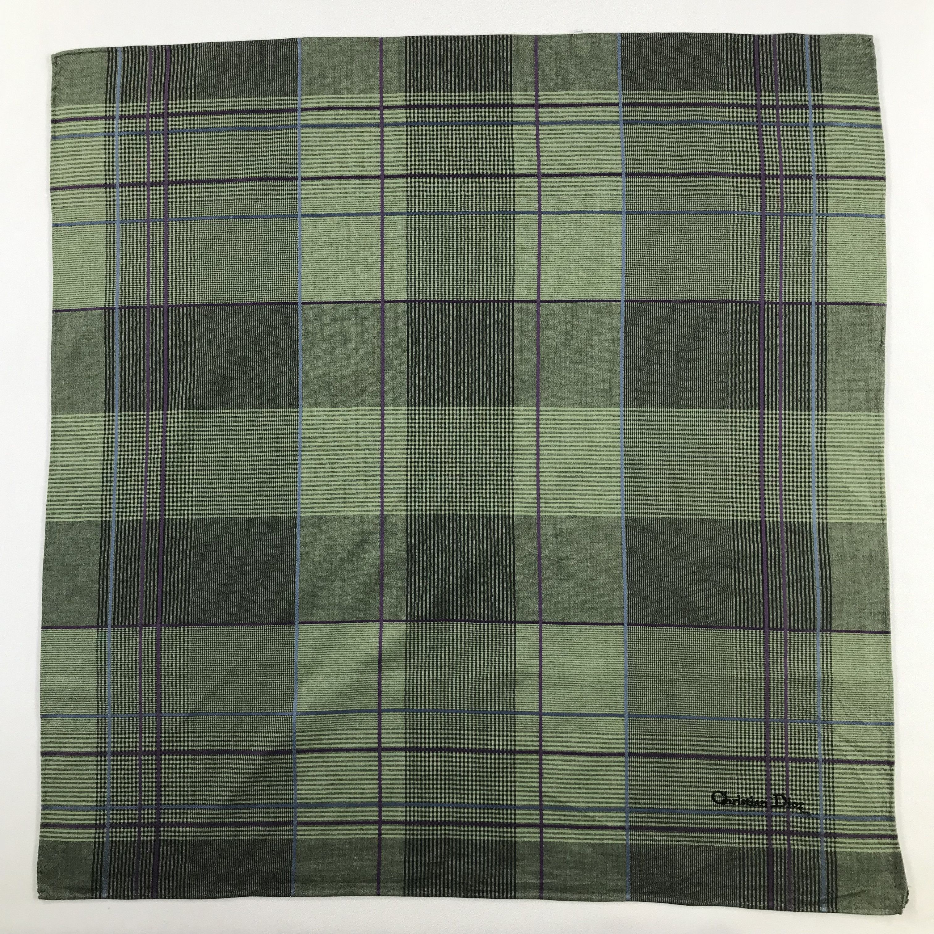 Vintage ChriSTIan DIor Handkerchief / Bandana / Neckerchief C601 Size ONE SIZE - 3 Thumbnail