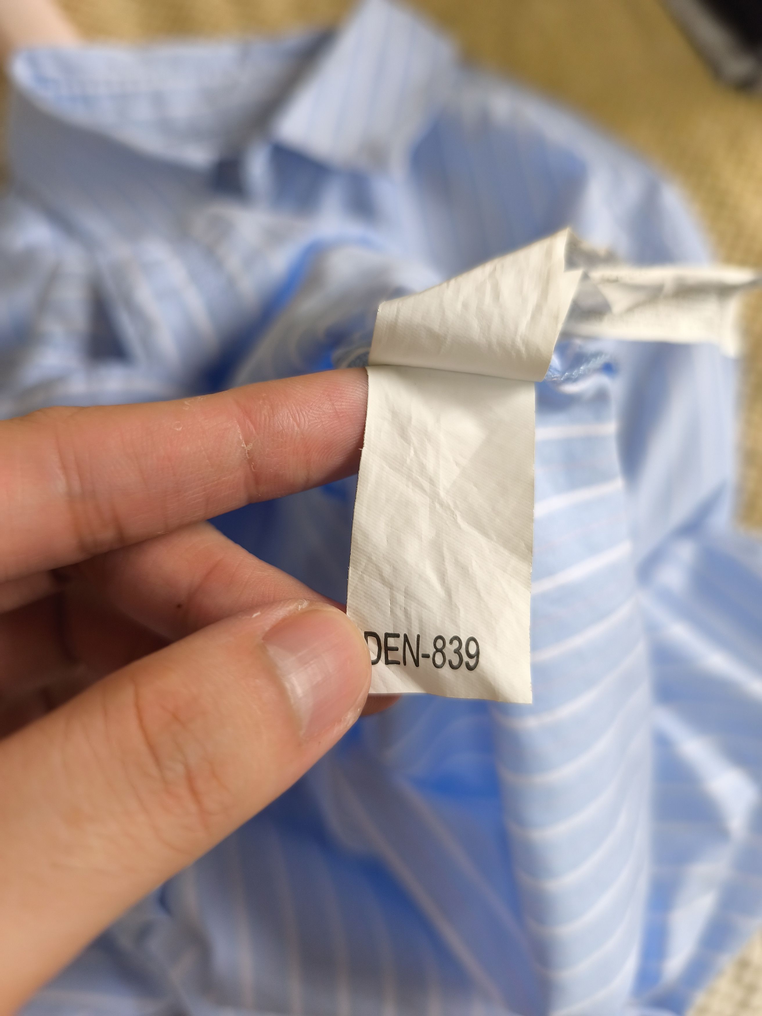 Ader Error × Zara Zara x Ader Error Striped Poplin Shirt Stripe Size US M / EU 48-50 / 2 - 11 Thumbnail