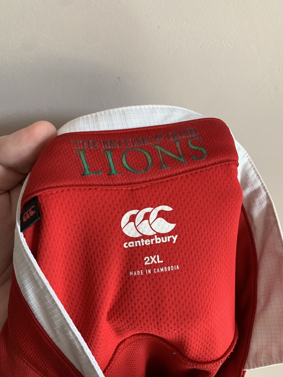 Canterbury of New Zealand British and Irish Lions Rugby Union Shirt Canterbury Sz XXL Size US XXL / EU 58 / 5 - 13 Thumbnail
