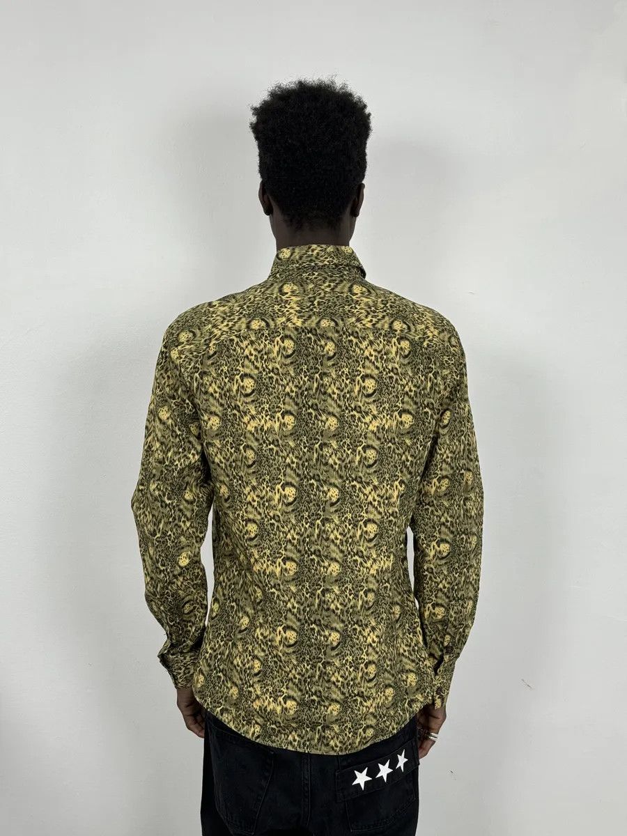 Versace Versace Leopard Print Mafia Shirt Size US S / EU 44-46 / 1 - 3 Thumbnail