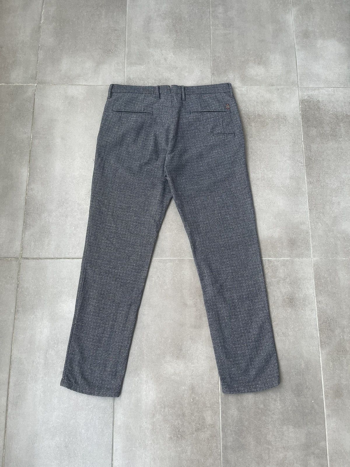 Incotex Incotex Formal Casual Grey White Wool Casual Pants Size US 34 / EU 50 - 10 Thumbnail