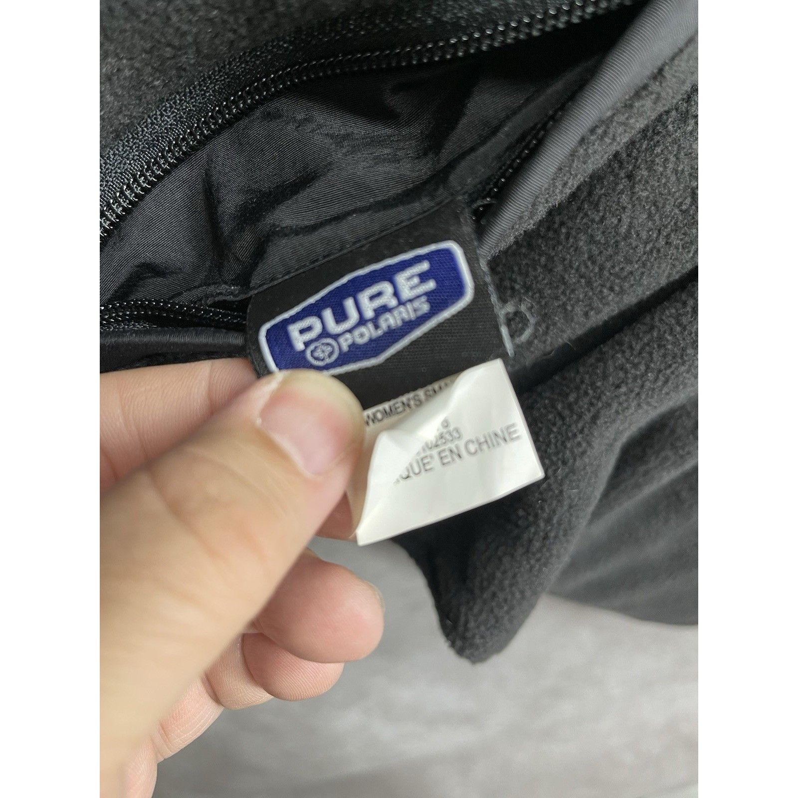 Other VINTAGE Y2K Pure Polaris Black Fleece Jacket Thermolite Wome Size ONE SIZE - 8 Thumbnail
