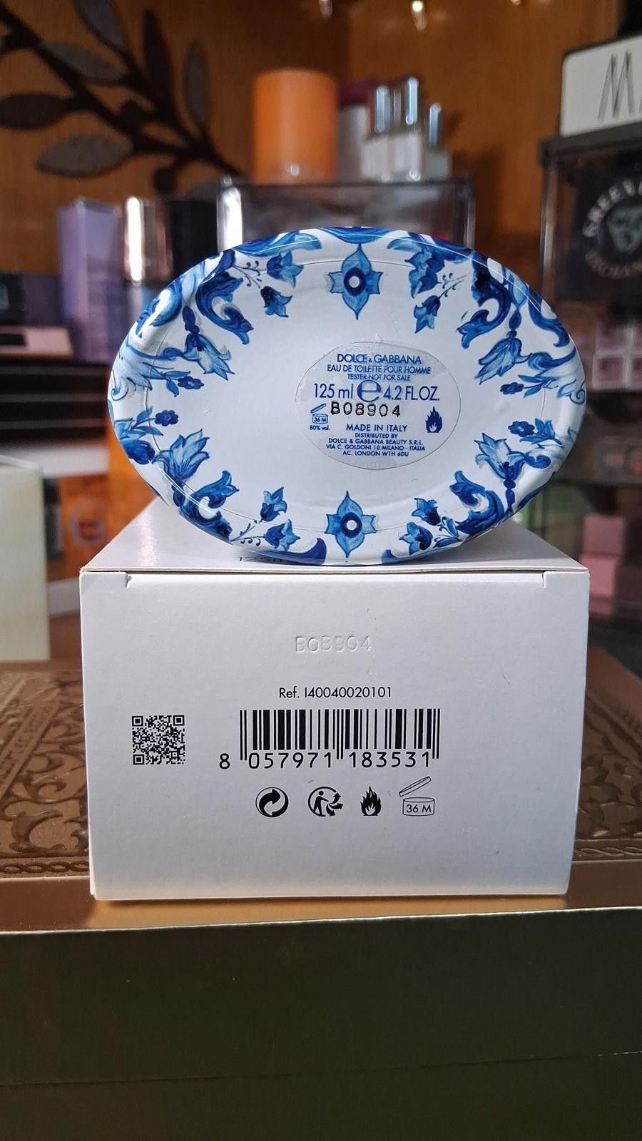 Dolce & Gabbana D&G Light Blue Summer Vibes Pour Homme 125ml / 4.2 oz Size ONE SIZE - 3 Thumbnail