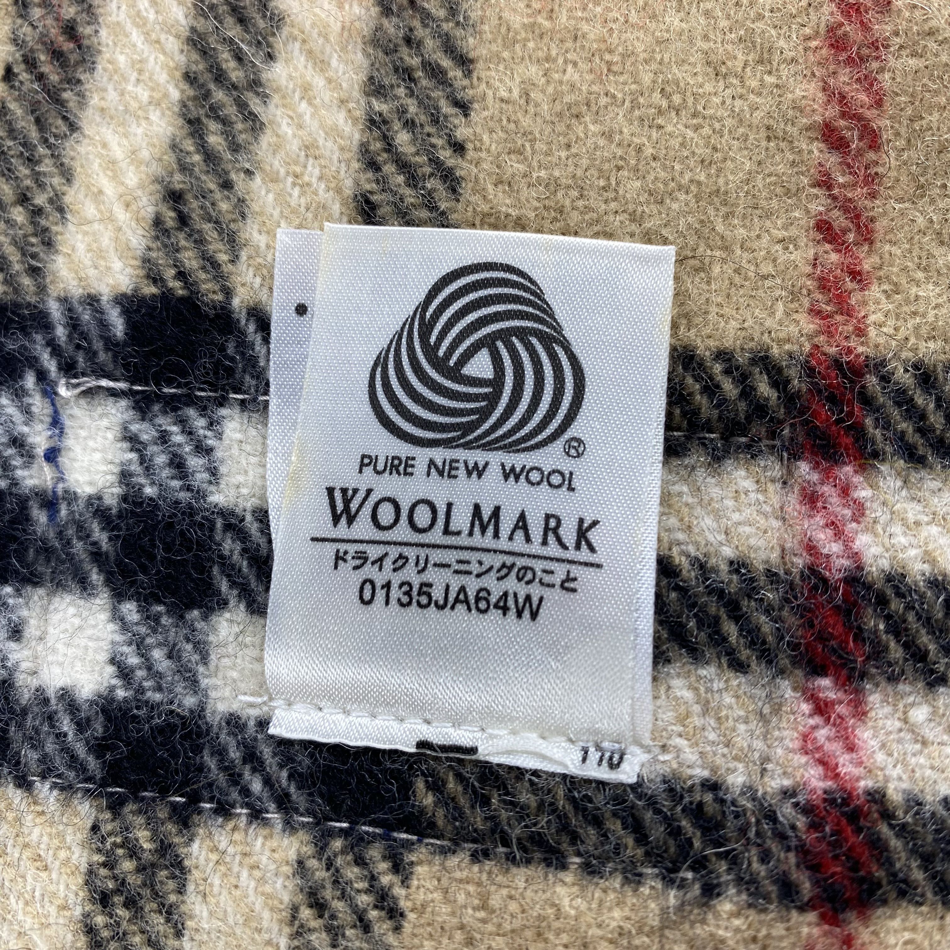 Burberry × Vintage Burberry Scarf Neck Wrap Big Size Muffler Size ONE SIZE - 5 Thumbnail