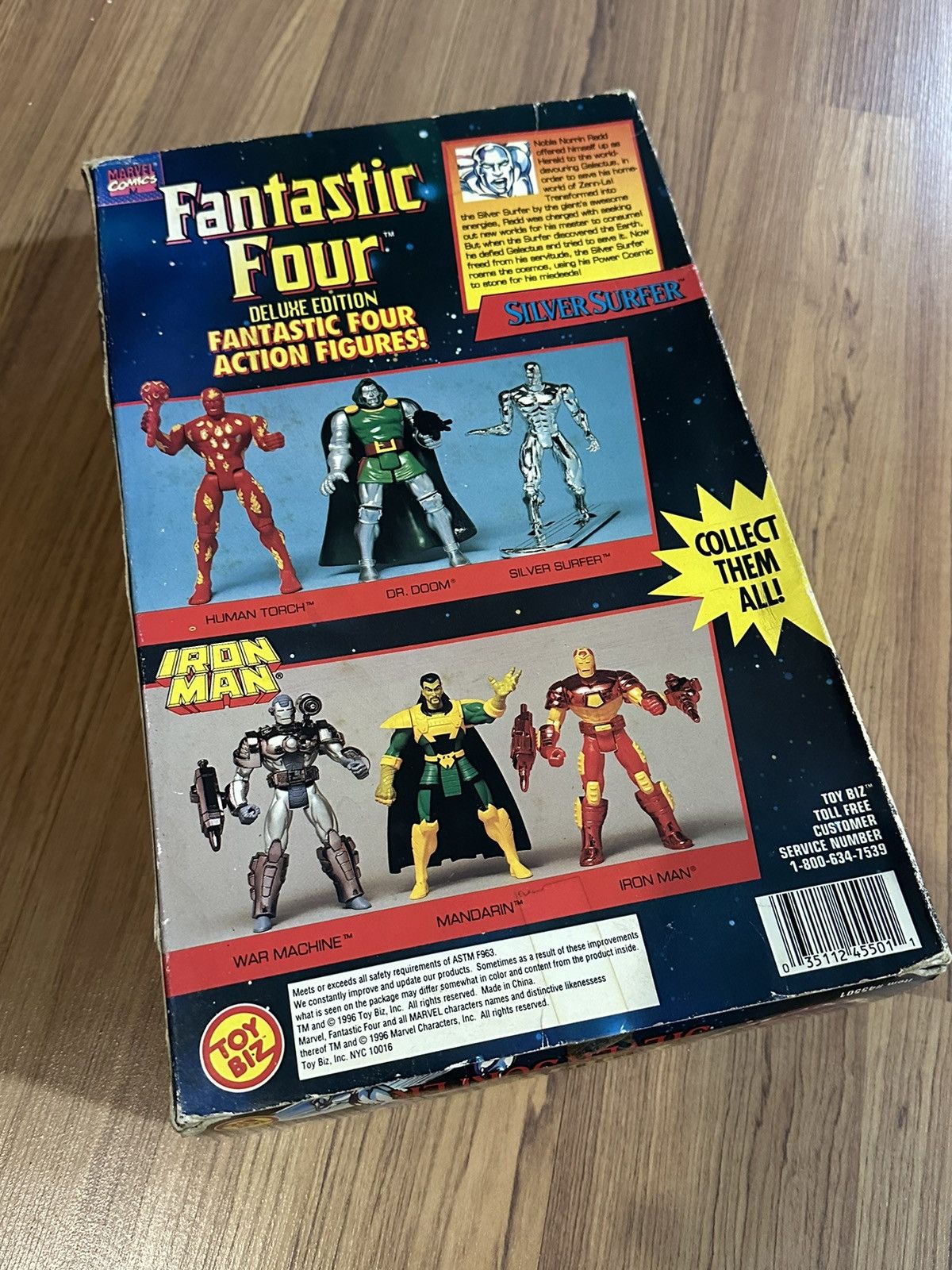Marvel Comics VINTAGE UNBOXING DELUXE EDITION SILVER SURFER 10inch Size ONE SIZE - 4 Thumbnail