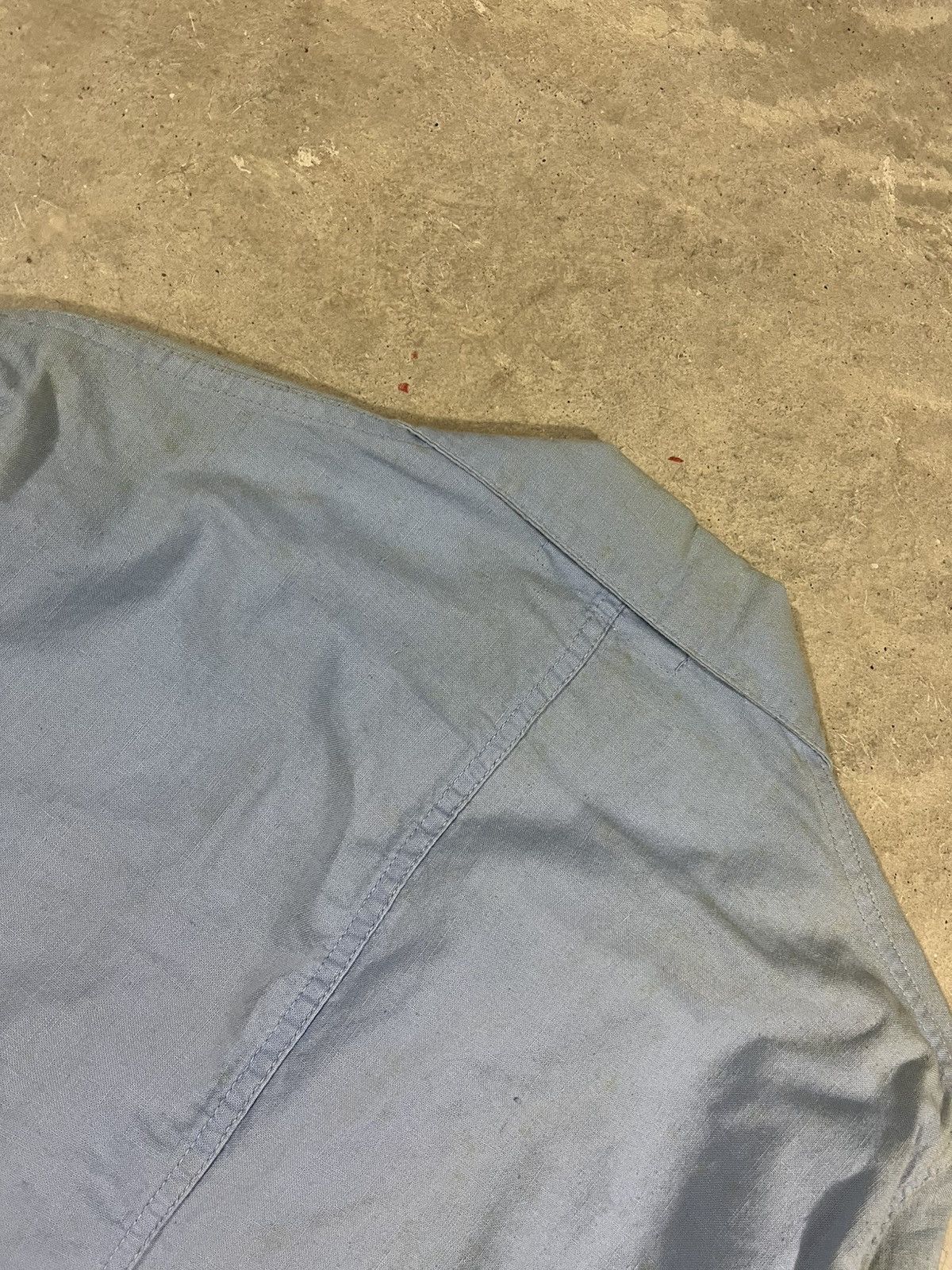 Vintage Vintage 50s 60s Blue Cotton Uniform Jacket Size US S / EU 44-46 / 1 - 9 Thumbnail