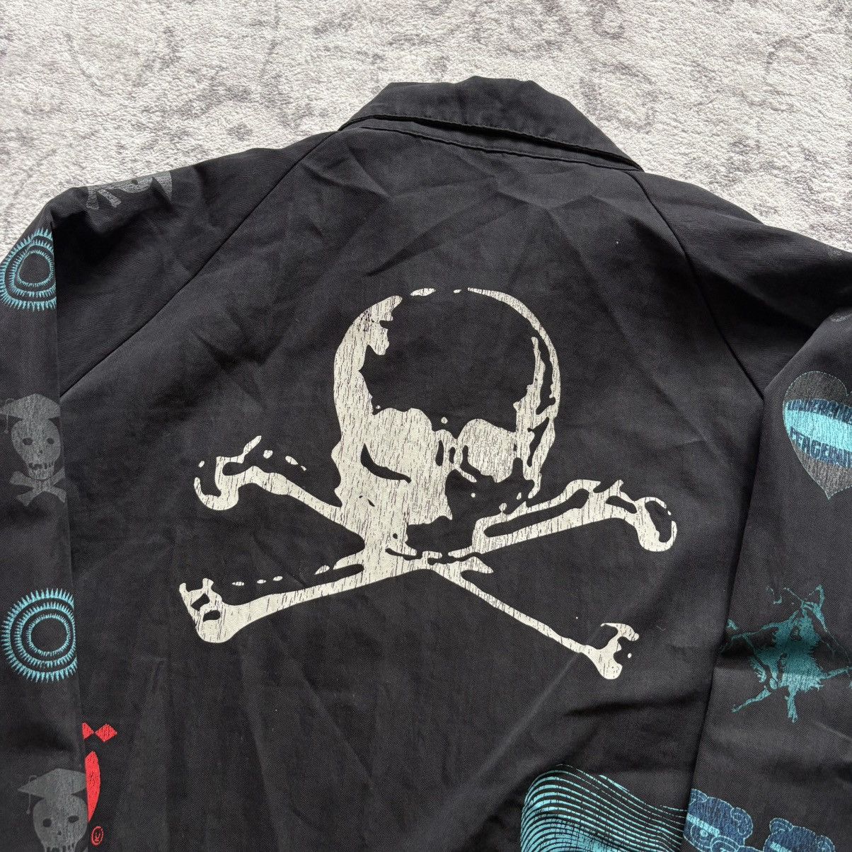 Undercover Undercover AW03 Arabic Skull Graphic Jacket Black | Size M Size US M / EU 48-50 / 2 - 3 Thumbnail