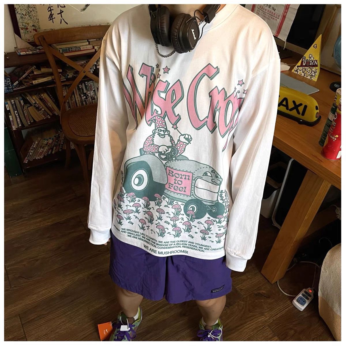 Japanese Brand × Vintage Retro punk shirt Size US L / EU 52-54 / 3 - 4 Thumbnail