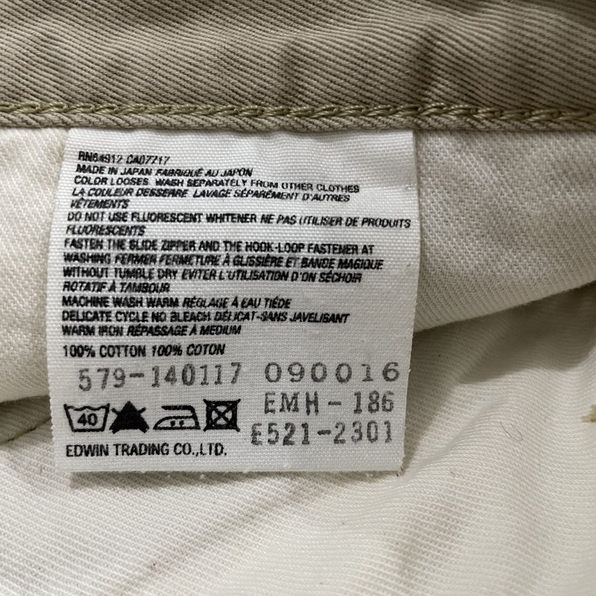 Margaret Howell Margaret Howell Edwin Chino Pants Buckle Back Size US 30 / EU 46 - 6 Thumbnail