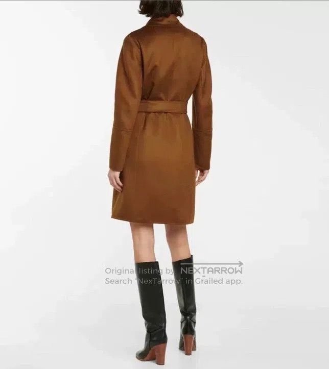 Max Mara Max Mara Caramel Cashmere Coat Classic Style Size XXS / US 00 / IT 34 - 8 Thumbnail