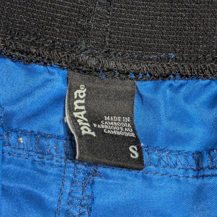 Prana PrAna Mojo Shorts Blue Pull On Mens Small Gorpcore Workout Size US 30 / EU 46 - 3 Thumbnail