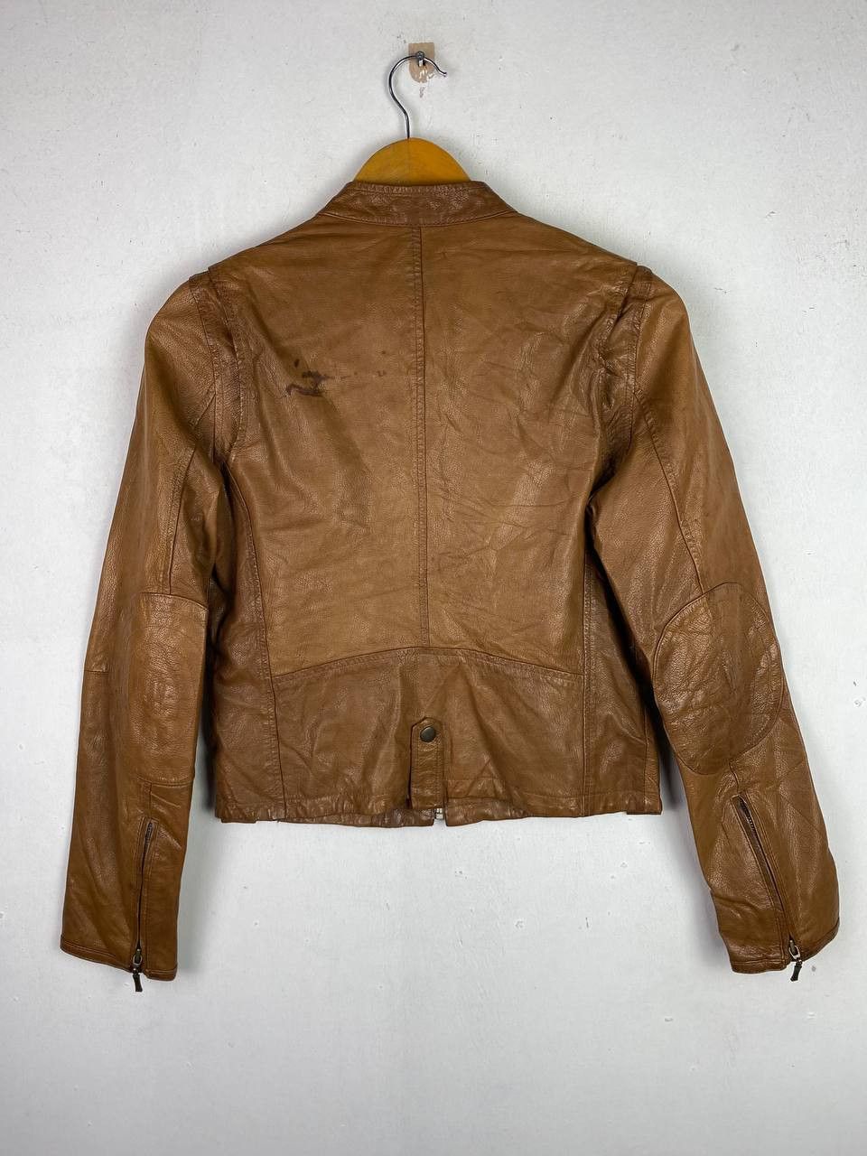 Japanese Brand vintage japanese brands lamb skin leather jacket nice design Size US M / EU 48-50 / 2 - 9 Thumbnail