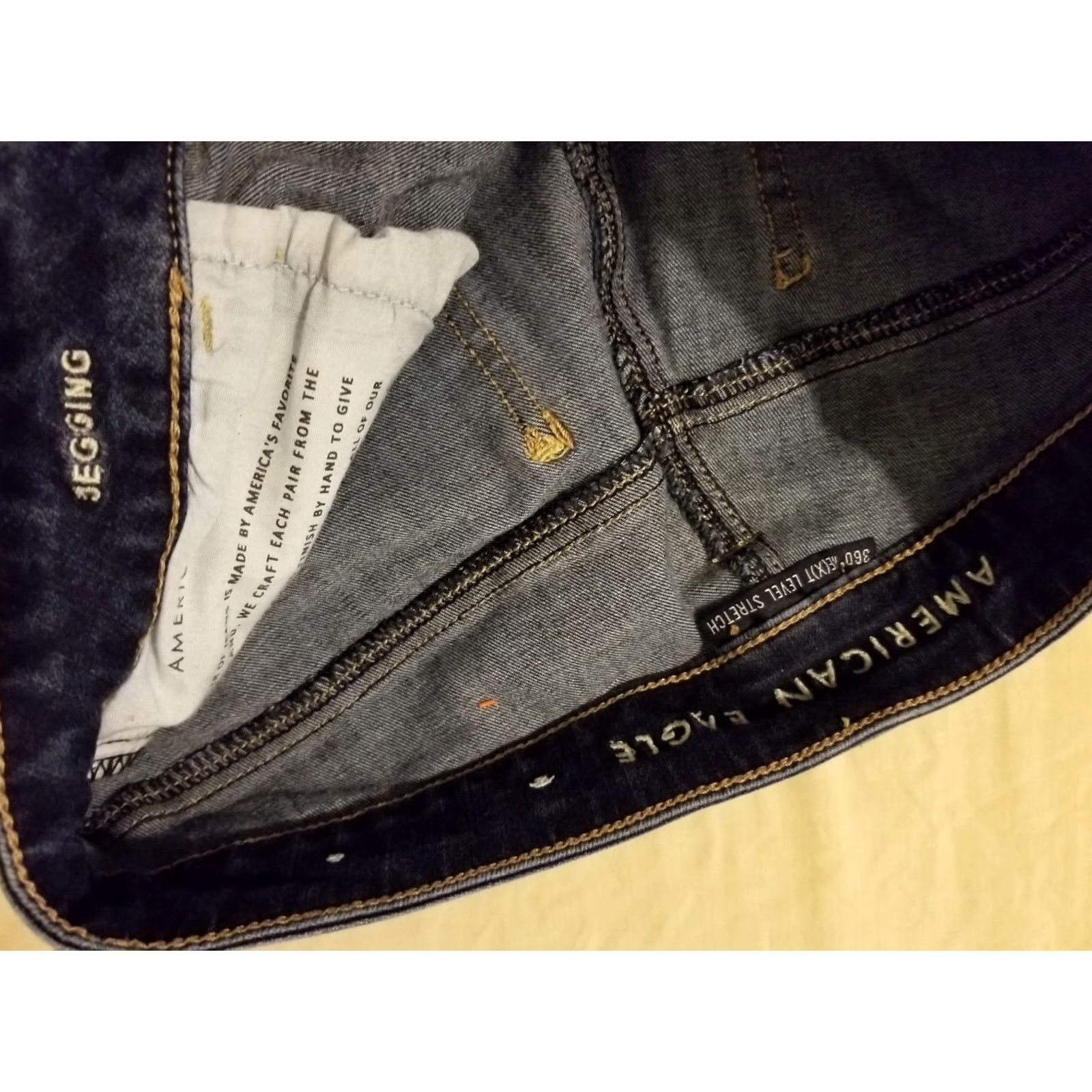 American Eagle Outfitters VINTAGE? No. American Eagle Outfitters Jeans Women 8 Denim Jegging Skinny Blue 8 Jegging Jeans Women 8 Denim Blue Jegging Size 30" / US 8 / IT 44 - 5 Thumbnail