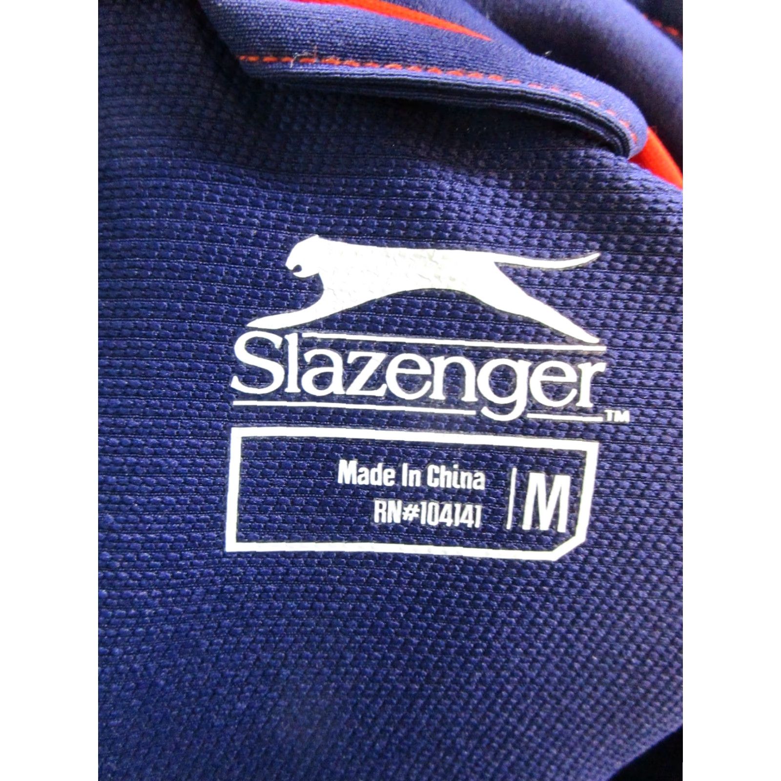 Vintage Slazenger Sweater Womens Medium Blue Full Zip Shirt (Regular) Size M / US 6-8 / IT 42-44 - 3 Thumbnail