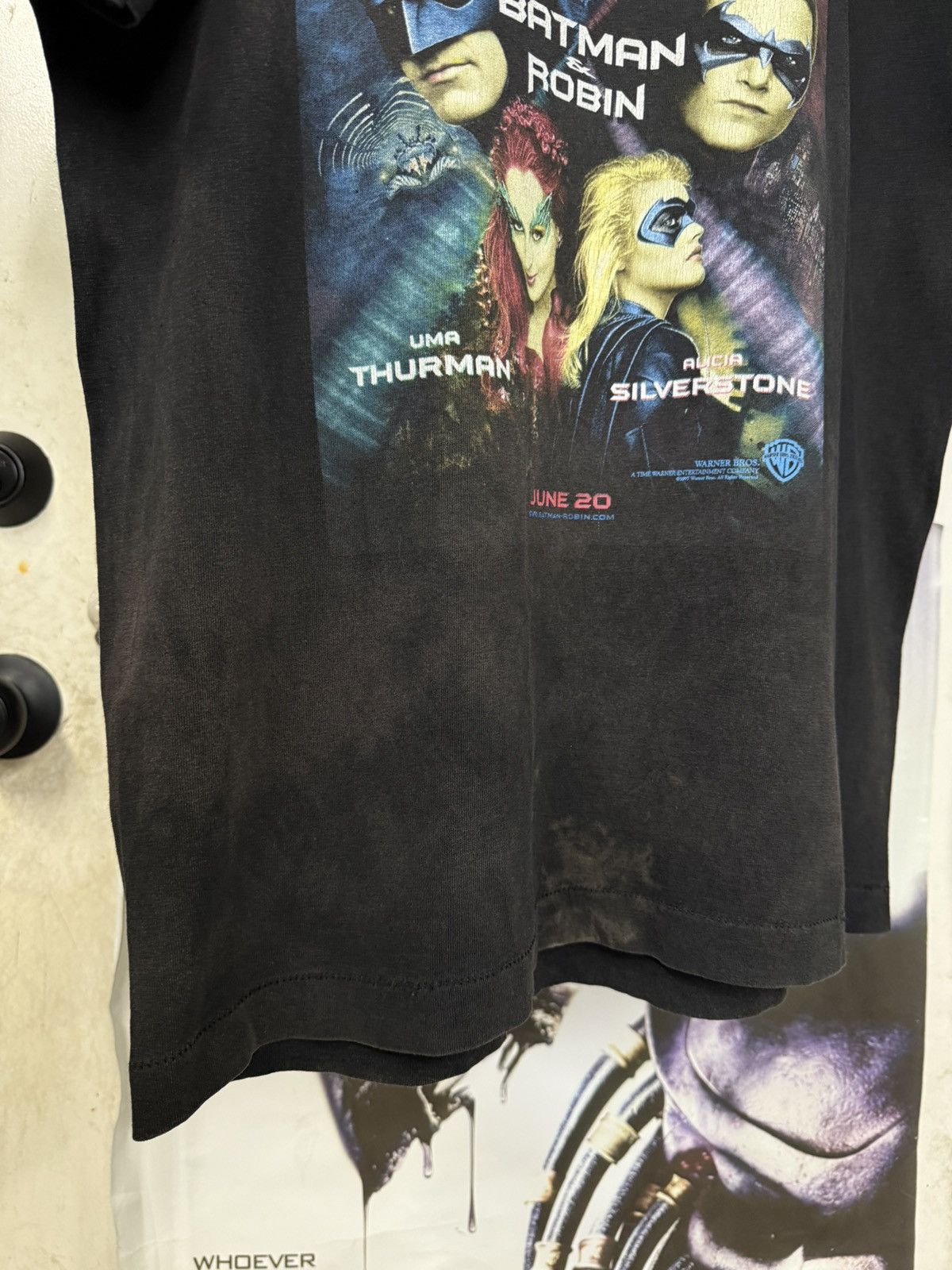 Vintage Vintage 90’s Batman & Robin Movie T-Shirt Vtg Size Large Size US L / EU 52-54 / 3 - 8 Thumbnail