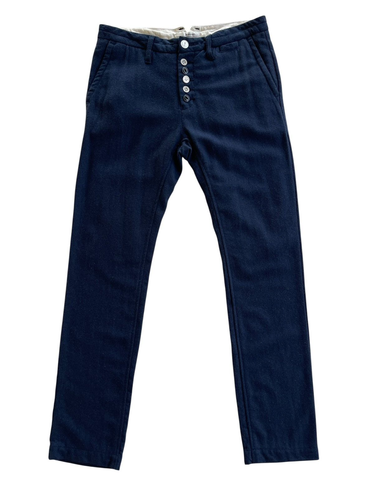 Japanese Brand Un Dix Cors Japanese Indigo Kapital Style Trousers Size US 30 / EU 46 - 1 Thumbnail