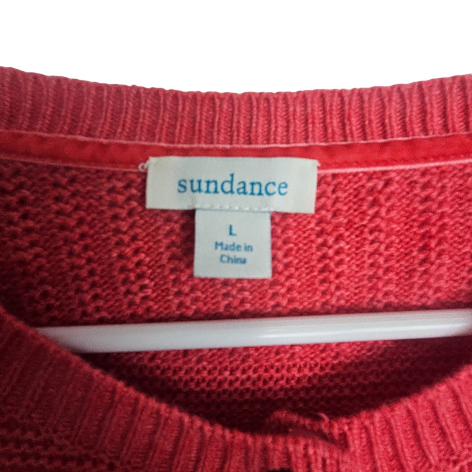 Sundry Sundance Womens Wool Alpaca Cardigan Sweater Sz L Cable Knit Size L / US 10 / IT 46 - 6 Thumbnail