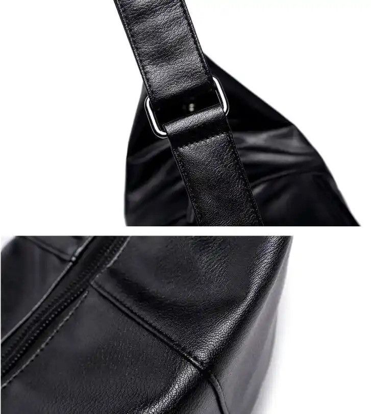Japanese Brand Black Messenger Bag Size ONE SIZE - 4 Thumbnail